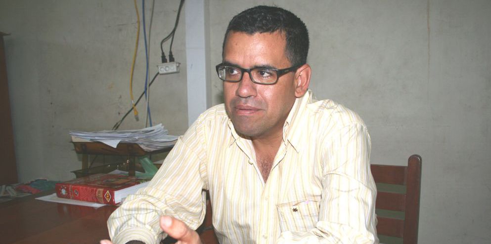 Abog. Manuel Del Águila, jefe del área de transportes de la Municipalidad de Maynas.