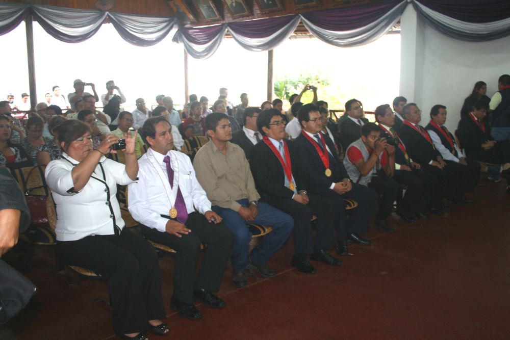 Fiscales superiores estuvieron presentes en reconocimiento a Fiscal Suprema.