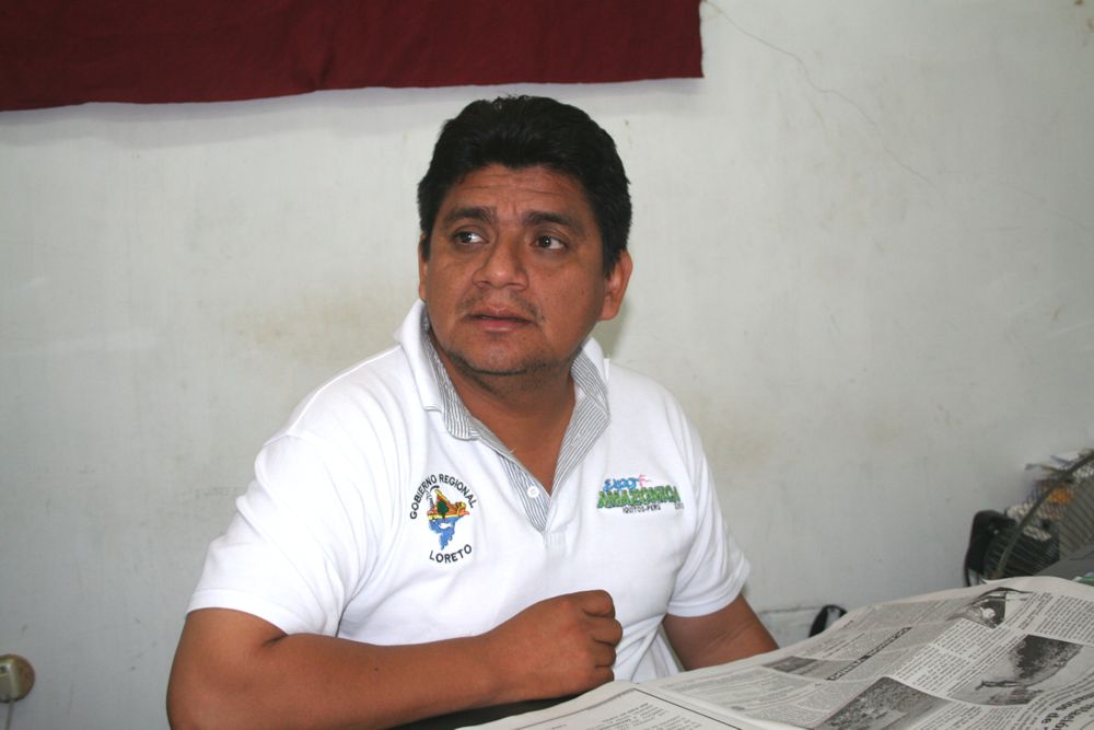 Ing. Abel Yafet Benites Sánchez, director ejecutivo regional del Programa Regional de Manejo de Recursos Forestales y de Fauna Silvestre.