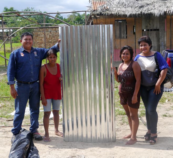 entrega de calaminas
