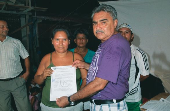 Juanito Cardama, alcalde de Punchana