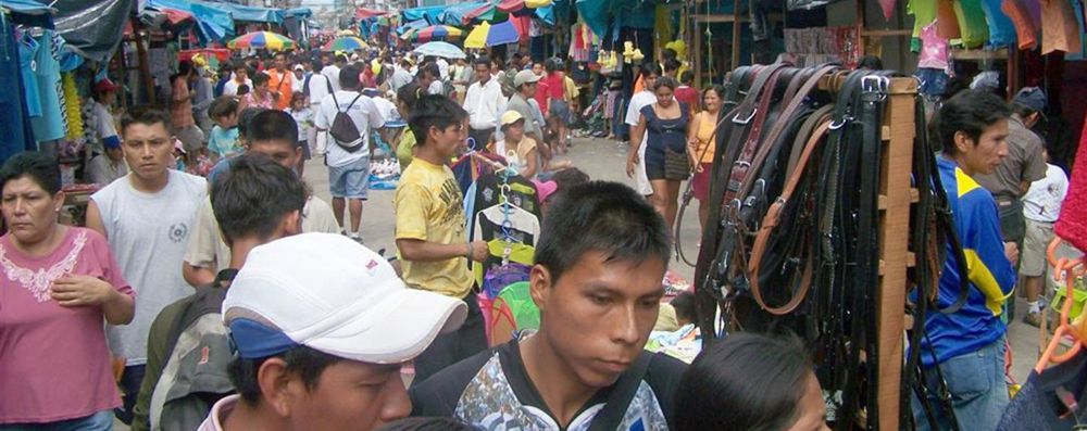 Feria navideña en calle Próspero