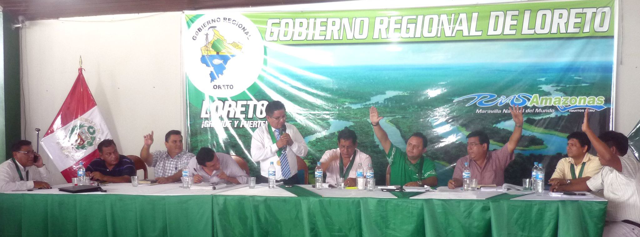 Mayoría aprobó solicitud del presidente regional de Loreto.