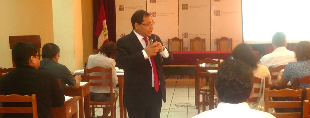 Abog. Fernando Ugaz, concluye hoy taller impulsado por Aba Roli Perú, sobre el NCPP.