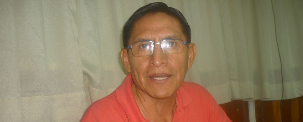 Regidor de la Municipalidad de Maynas, Noé Cheglio Antonio.