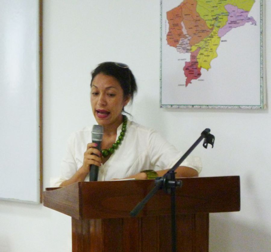 Dra. Gina Guerrero Ramírez, Directora Regional de Comercio Exterior, Turismo y Artesanía