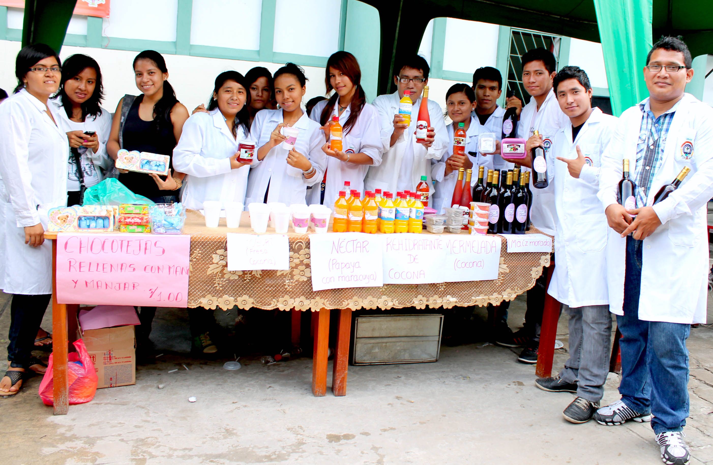 Estudiantes de alimentarias