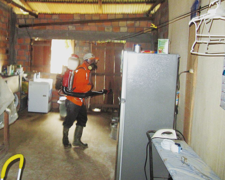 Fumigación en San Juan