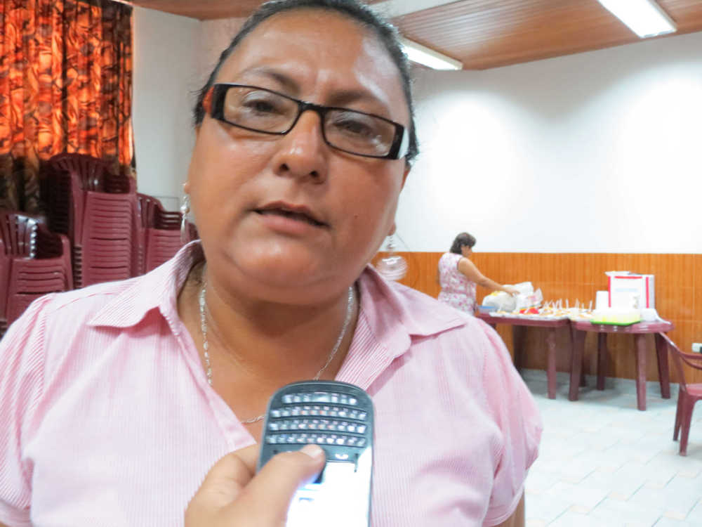 Carmen Rosa Arévalo, coordinadora de la comisión de derechos humanos del Vicariato de Iquitos