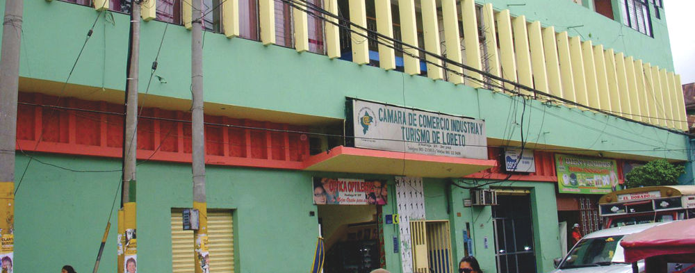 Frontis de la Cámara de Comercio