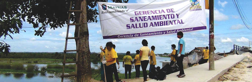 Campaña de «Limpieza de orillas del lago de Moronacocha»