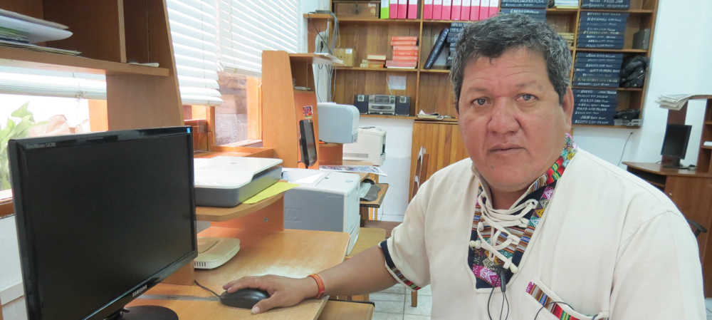 Robert Falcón Vásquez, jefe de Defensa Nacional