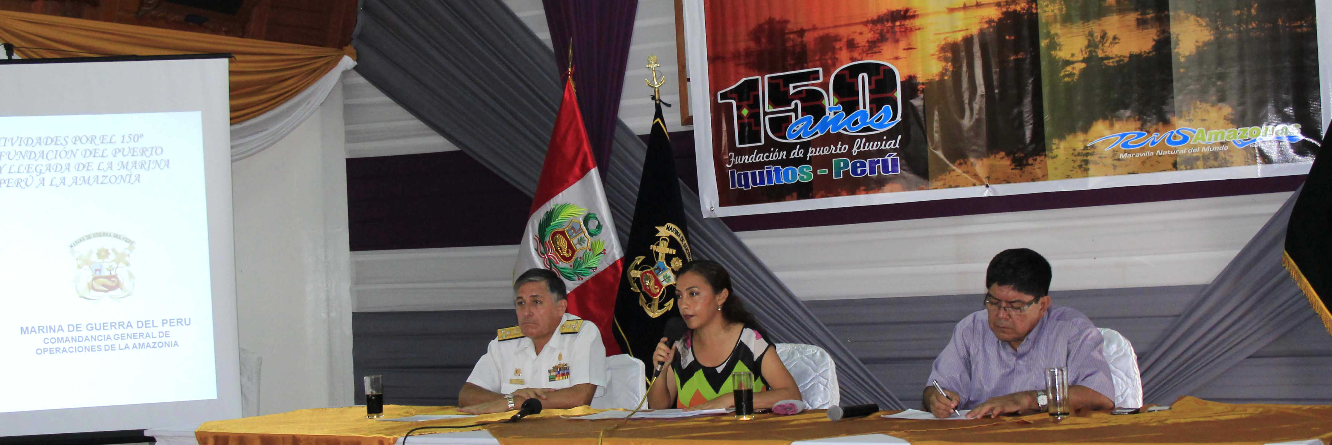 Programa de actividades por 150 años aniversario de Iquitos