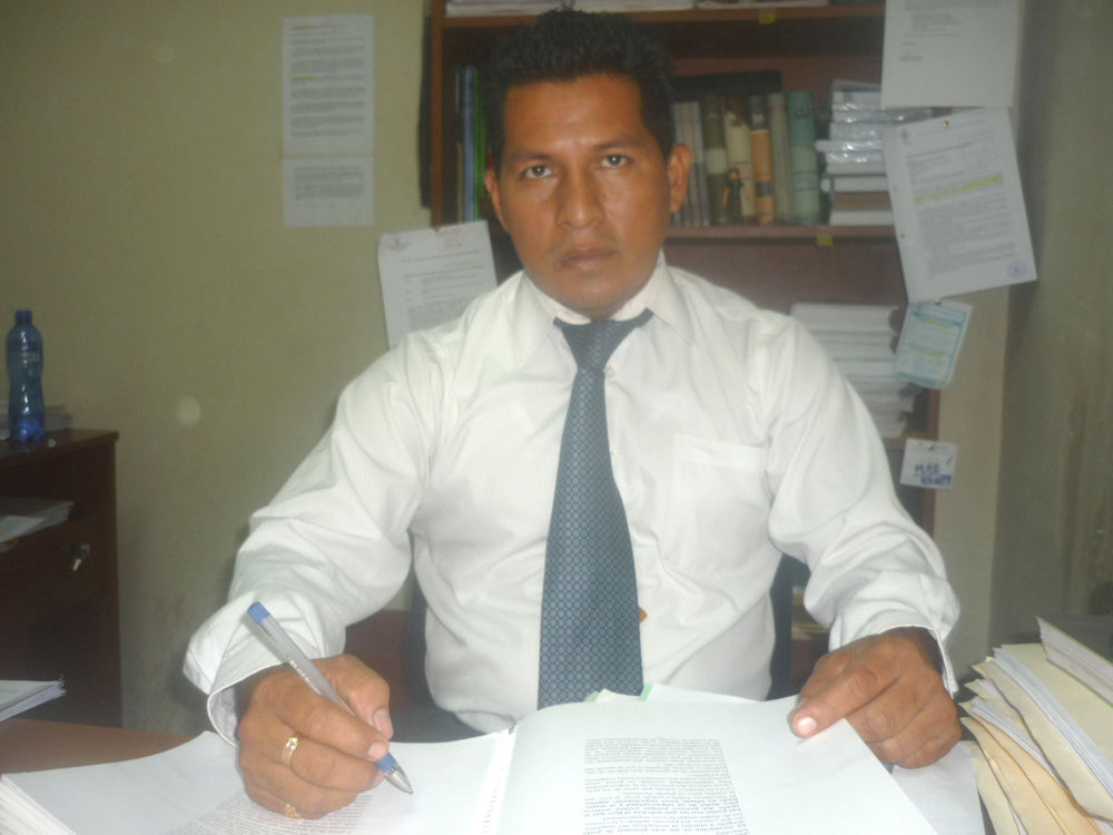 Fiscal del medio ambiente Jhony Ríos Arce, dentro de poco se pronunciará sobre deforestación en Tamshiyacu.