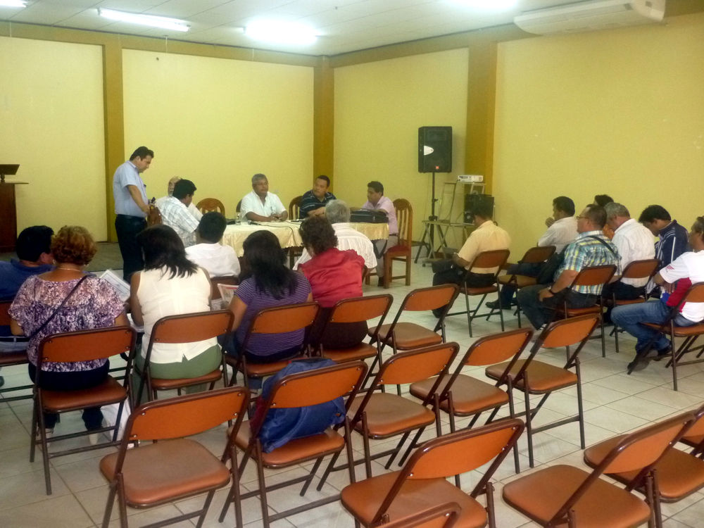CGTP y gremios del magisterio se reunieron en el Sub Cafae.