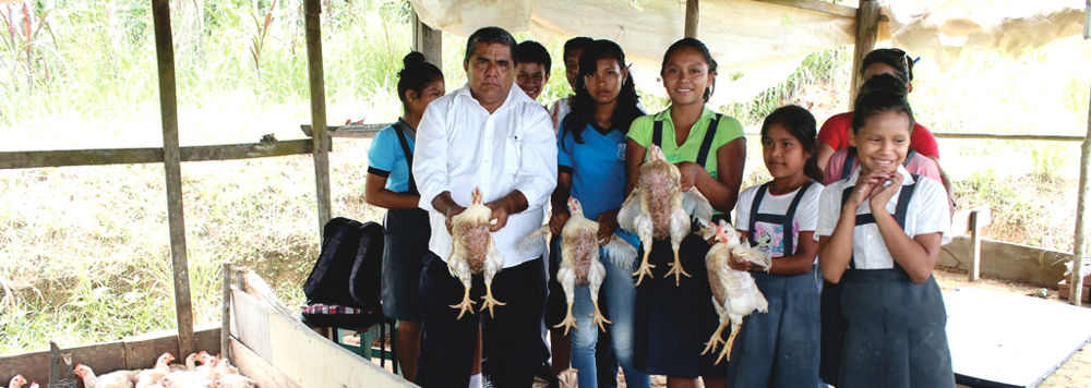 Escuela productiva en San Juan