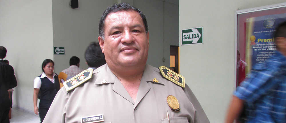 El general Guerrero espera poder brindar un mejor servicio a la ciudadanía en el 2014.