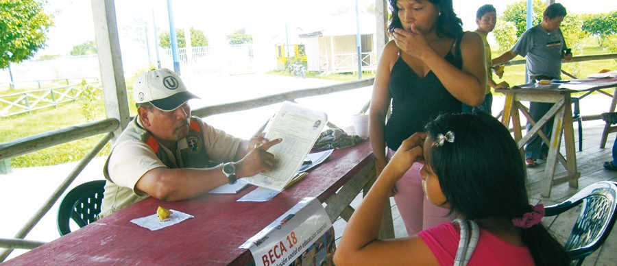 Con éxito culminó ampliación de Beca 18 en San Juan