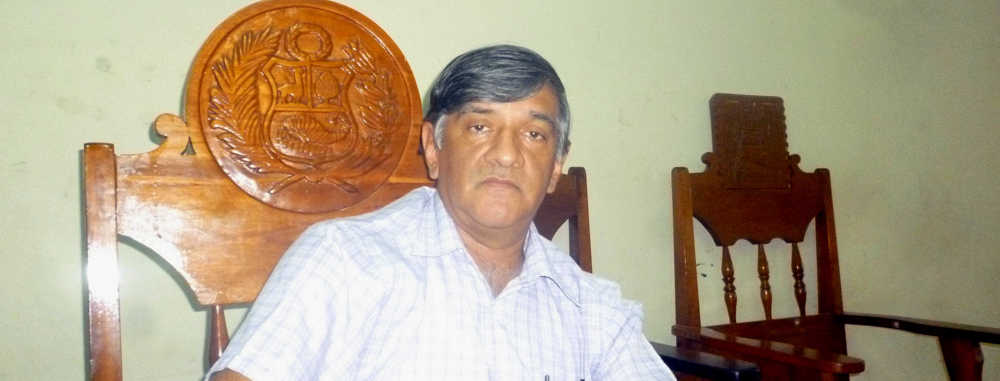 Ing. Jaime Matute, enlace regional Loreto del Ministerio del Ambiente.