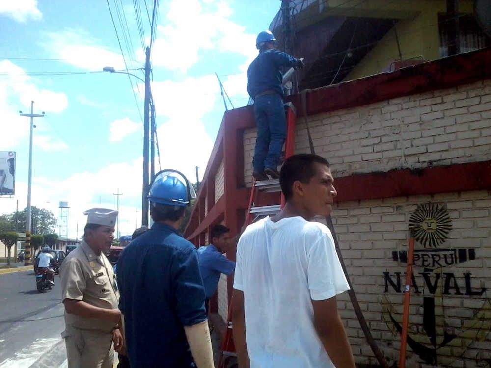 Amago de incendio provoca pánico en Villa Naval