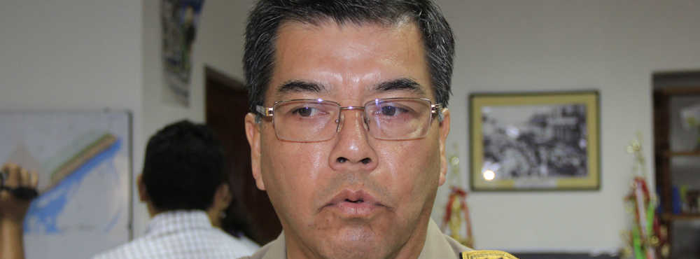 General de la Policía Nacional del Perú, Víctor Hugo Meza Gil.