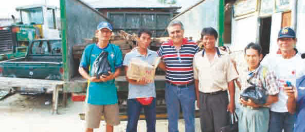 Juanito Cardama, alcalde de Punchana