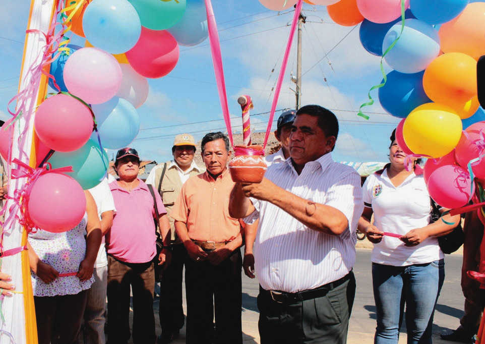 Inauguración de obras en San Juan