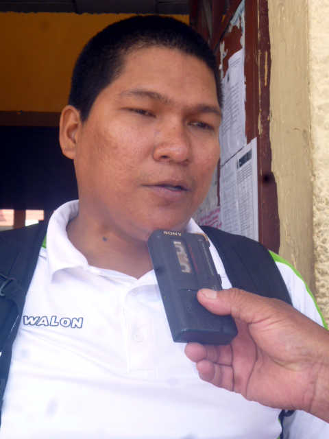 Acker Sima Flores, secretario general del Sute Maynas