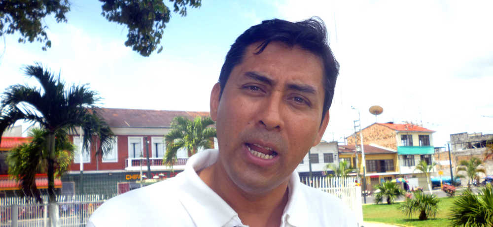 Lic. Fernando Tapia, directivo de la Cámara de Comercio