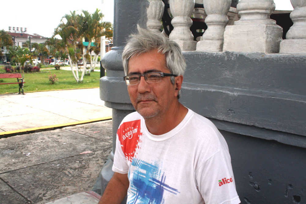 Eduardo Vásquez Vásquez, secretario general del sindicato de trabajadores de la Municipalidad de Maynas.