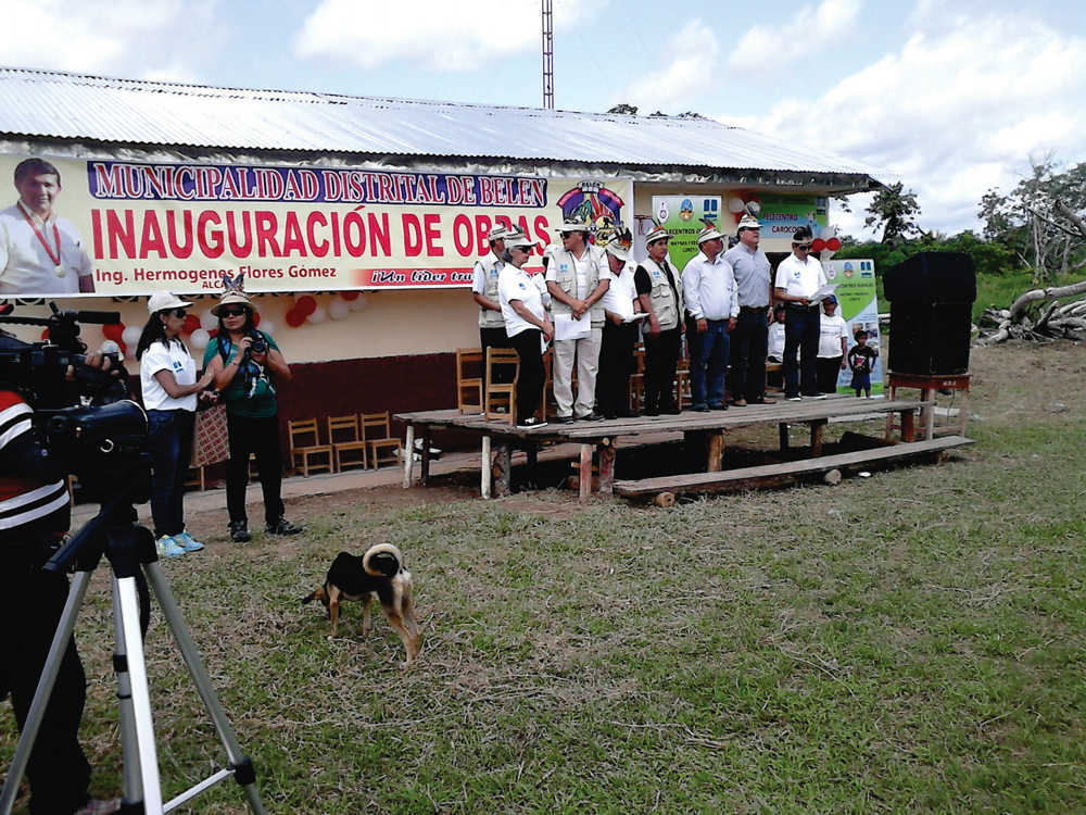 INAUGURACIÓN TELECENTRO CAROCOCHA