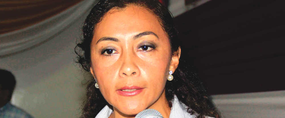 Arq. Adela Jiménez Mera, alcaldesa de la Provincia de Maynas