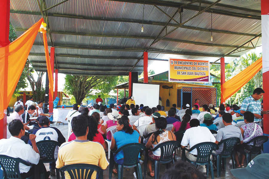 Reunión de agentes municipales