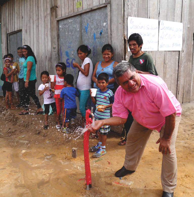 Más de 2000 pobladores tendrán agua potable en San Juan