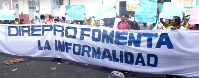 Protesta de pescadores