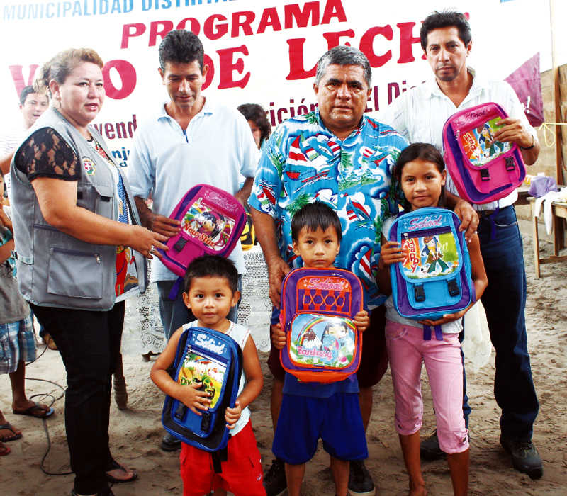 ENTREGA DE MOCHILAS