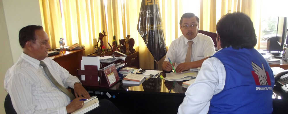 Jefe de la ODECMA, Dr. Carlos Del Piélago Cárdenas.