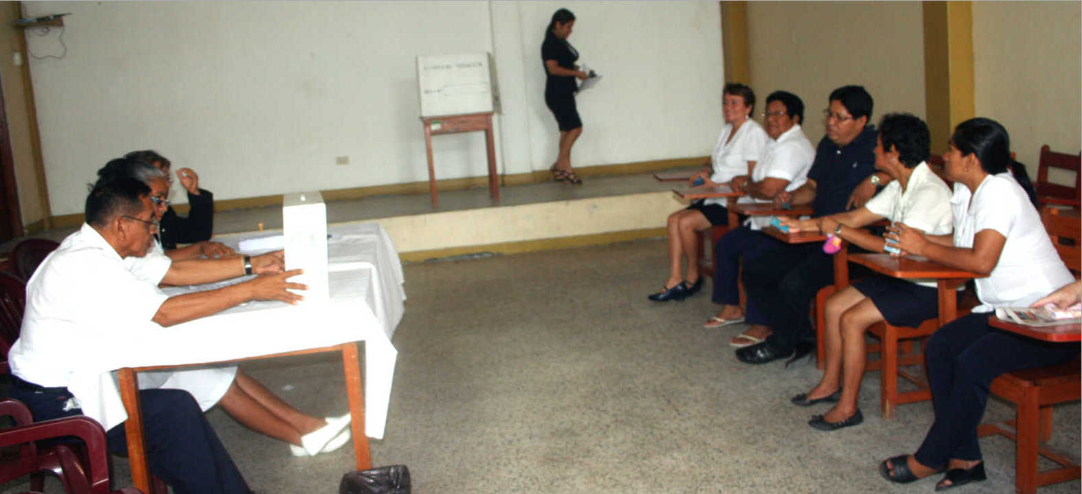 Ayer se eligió a la nueva directiva del sindicato de trabajadores del hospital Iquitos.