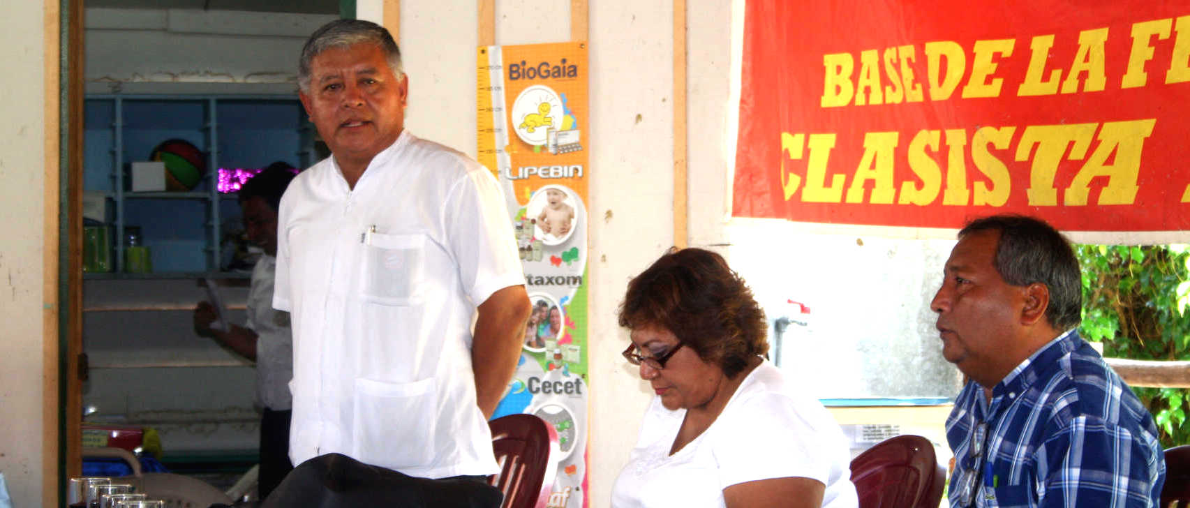Sub director del hospital Iquitos Luis Llanos.