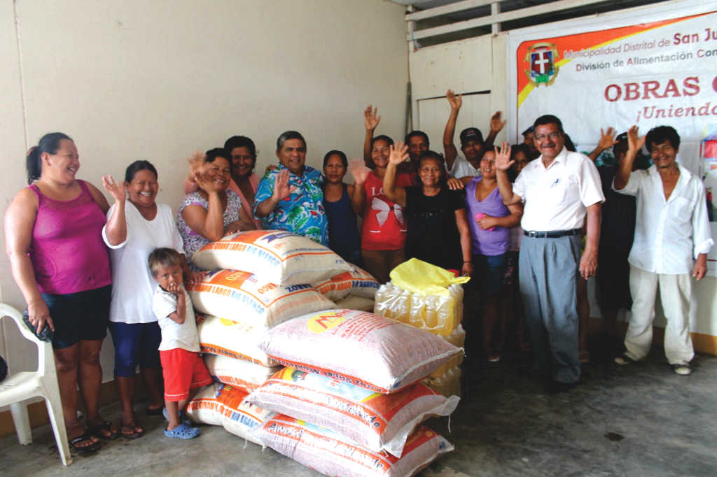 Entrega de alimento