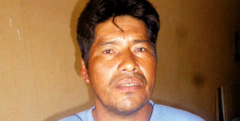 James Pérez, Representante del Frente de Defensa de la Comunidad de Huacrachiro