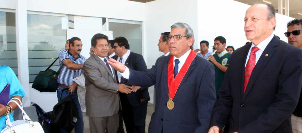 Dr. Antonio Peláez Bardales, Fiscal de la Nación, hoy escuchará a la población en el Aula Magna de la Unap.