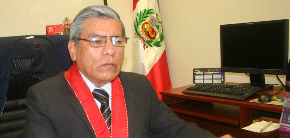 Dr. Mario Gallo Zamudio, presidente de la Junta de Fiscales de Loreto.