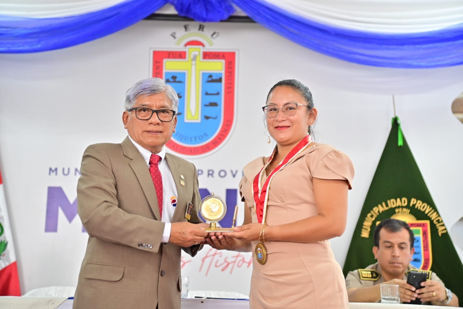 Municipalidad Provincial de Maynas declaró Huésped Ilustre al