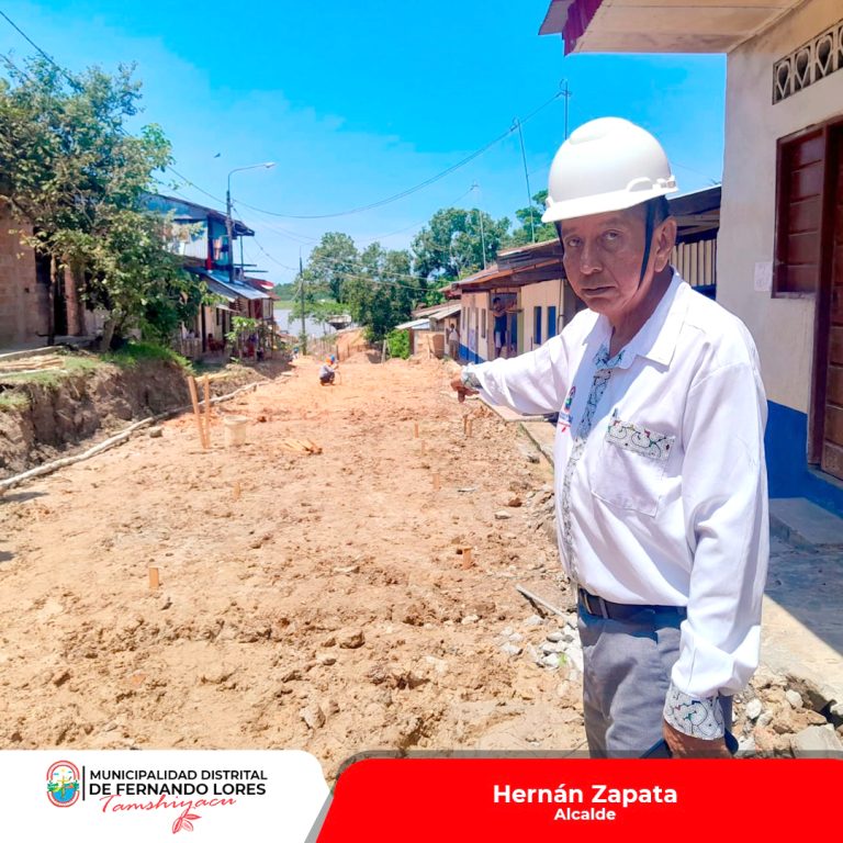 Municipalidad distrital de Fernando Lores inicia obra de mejoramiento y ampliación del servicio de movilidad urbana