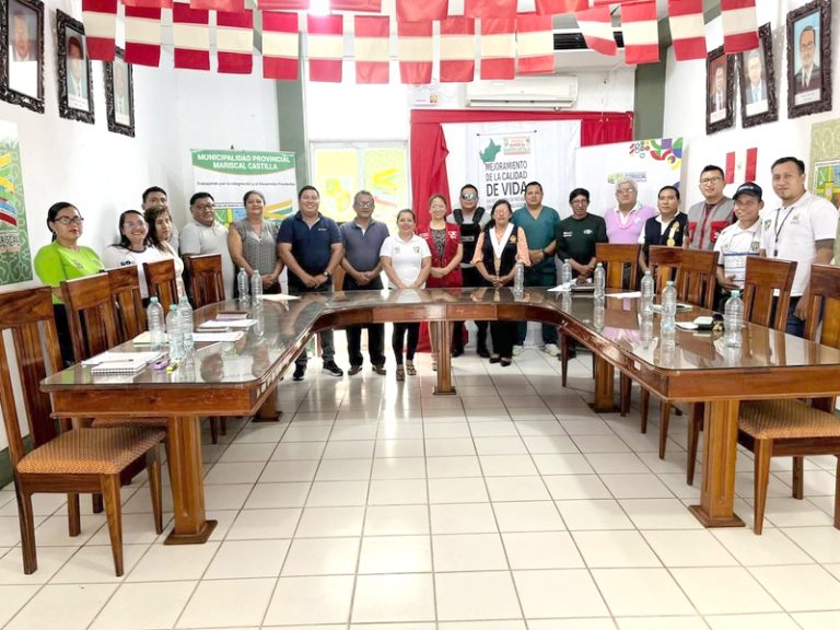 Instituciones reafirman compromiso con la inclusión social en Mariscal Ramón Castilla