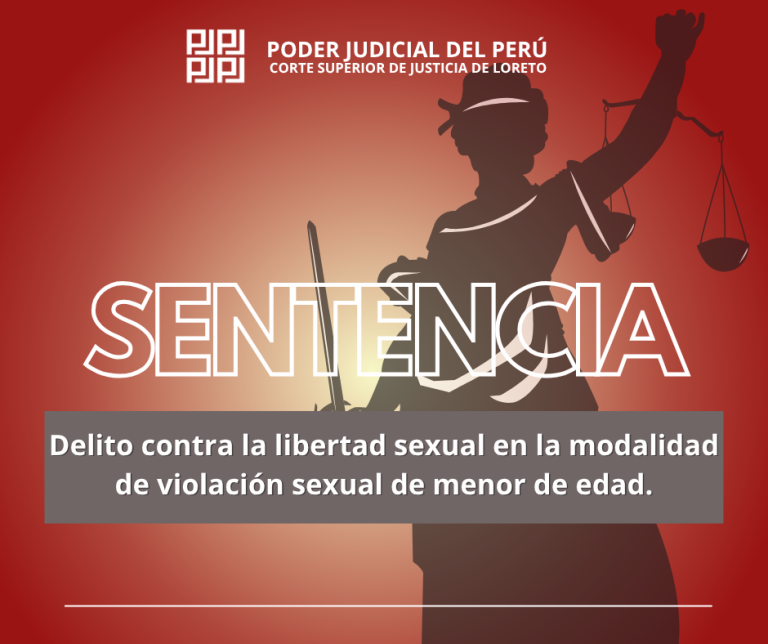 Corte de Loreto sentencia a agresor sexual de comunidad nativa Cushillo Cocha