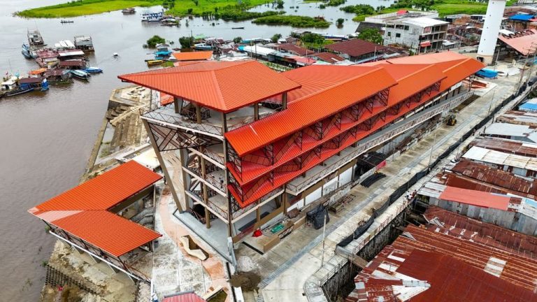 Marina Turística de Bellavista Nanay alcanza 97 % de avance y renueva la imagen turística de Loreto