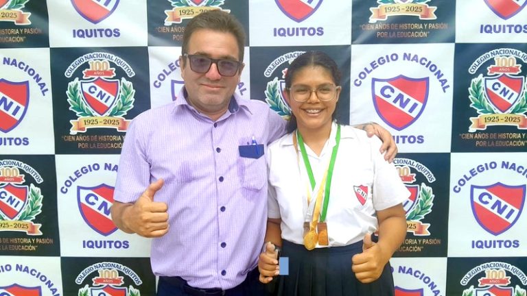 Estudiante del Colegio Nacional de Iquitos destaca y clasifica a la etapa nacional de Olimpiada de Matemática
