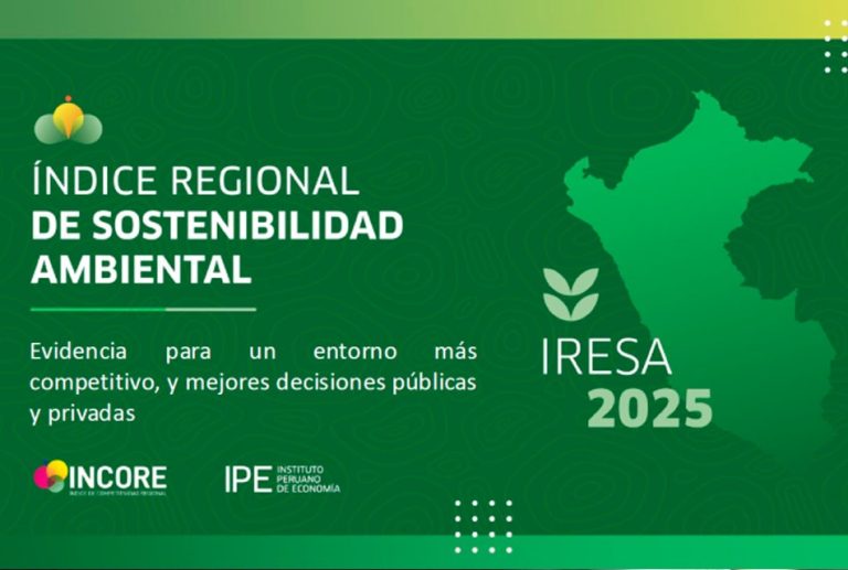 Loreto ocupa el último puesto en el Índice Regional de Sostenibilidad Ambiental 2025